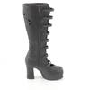 DemoniaCult - GOTHIKA160 Boots - Black Product image